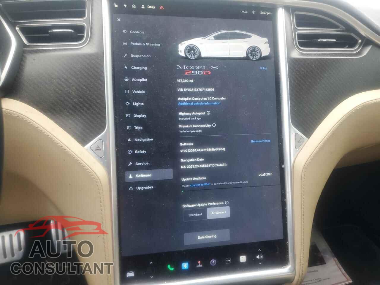 TESLA MODEL S 2016 - 5YJSA1E47GF142591