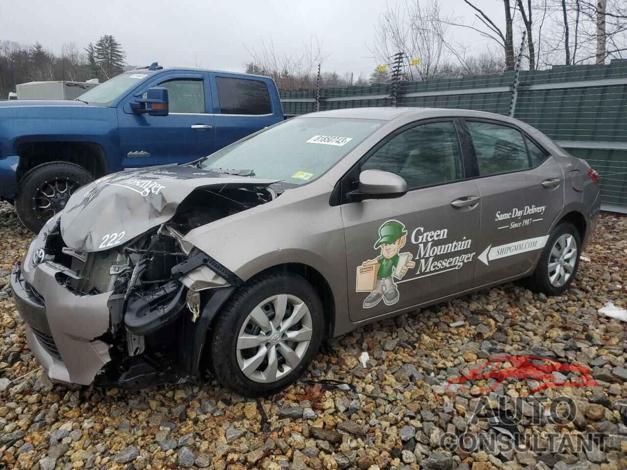 TOYOTA COROLLA 2016 - 2T1BURHE3GC486322