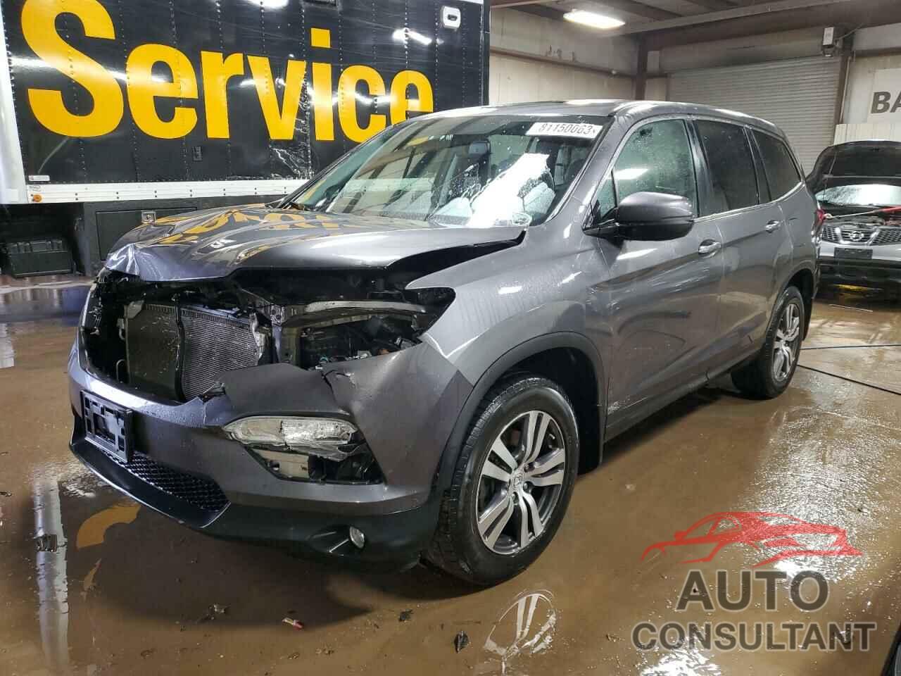HONDA PILOT 2016 - 5FNYF6H52GB127039