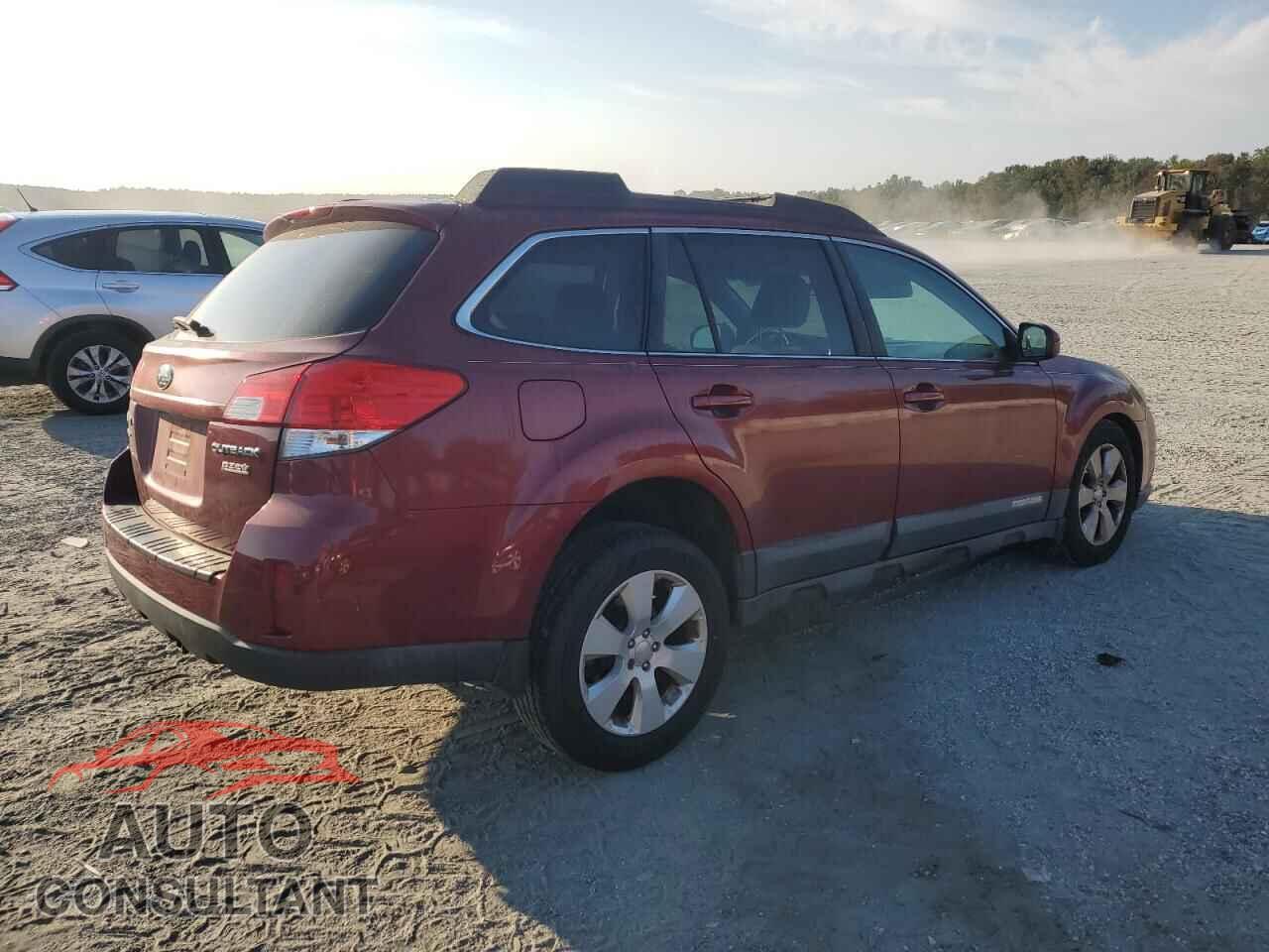 SUBARU OUTBACK 2011 - 4S4BRBCC4B3444995