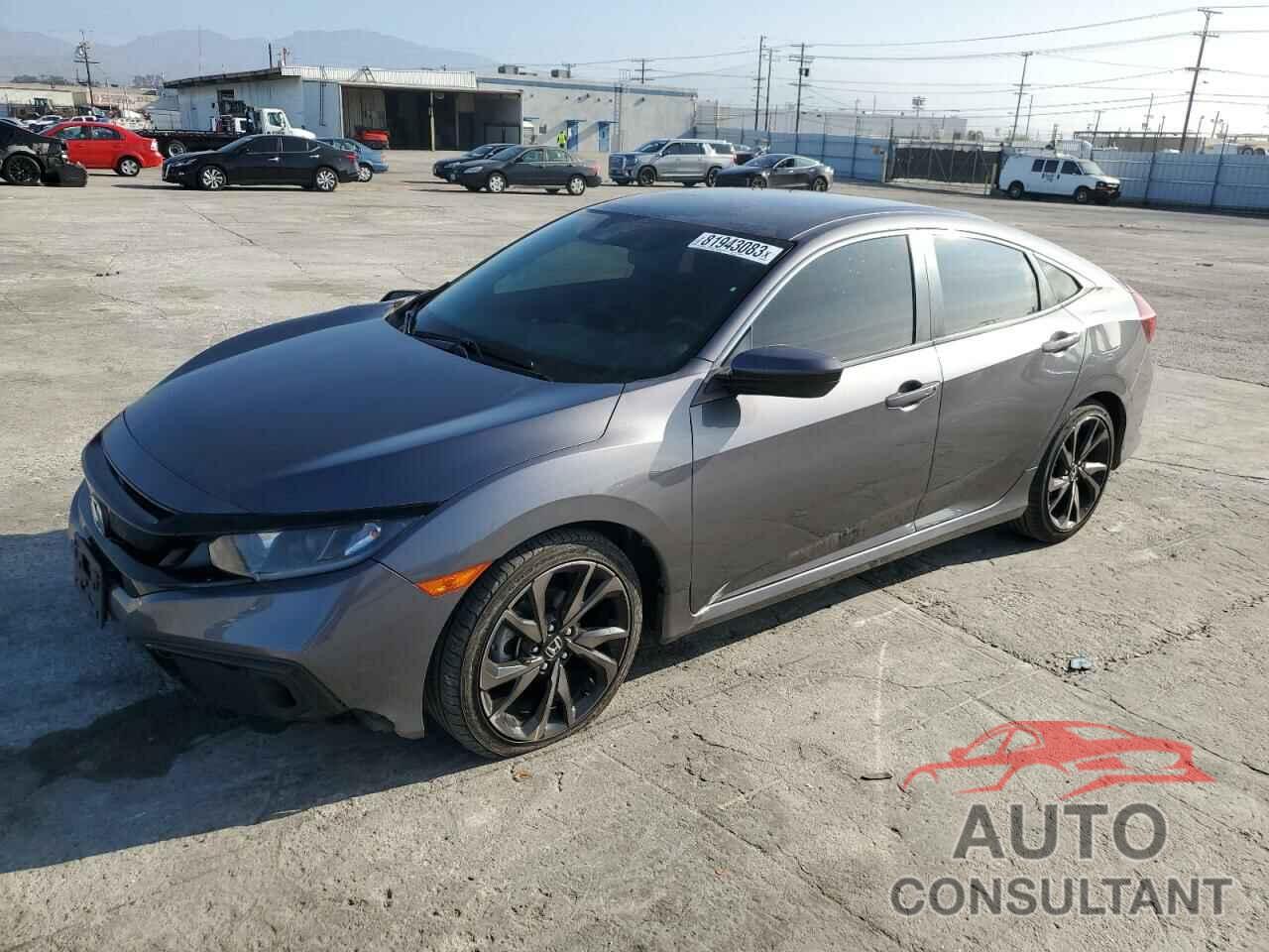 HONDA CIVIC 2019 - 2HGFC2F87KH510615