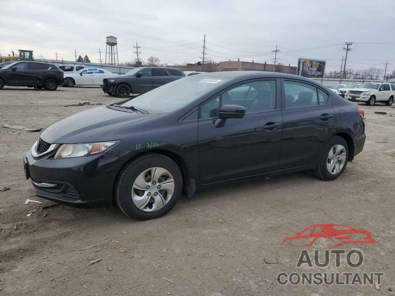 HONDA CIVIC 2014 - 19XFB2F58EE013550