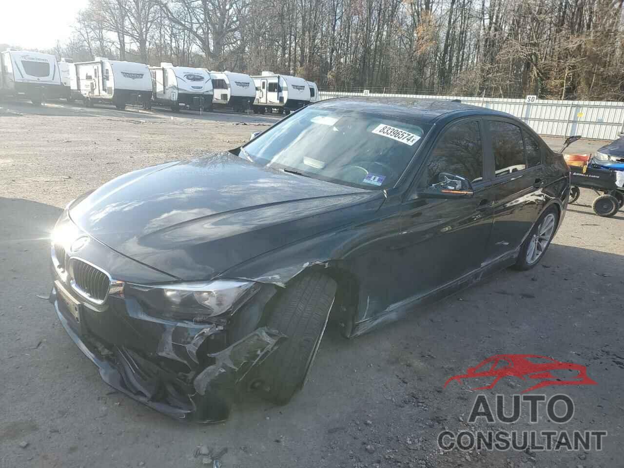 BMW 3 SERIES 2017 - WBA8A3C33HK693196