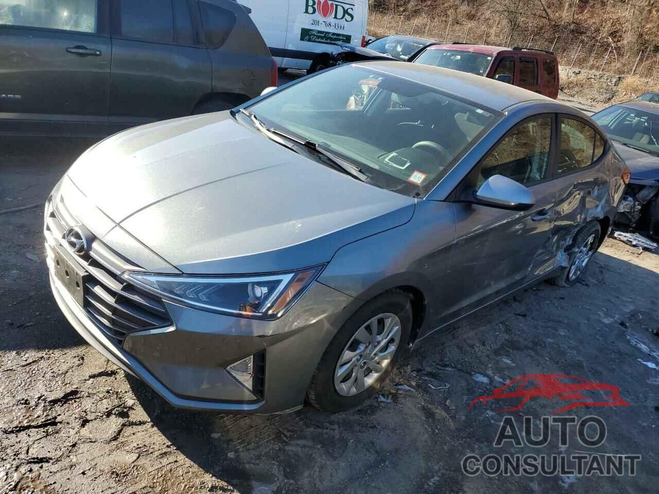 HYUNDAI ELANTRA 2019 - KMHD74LF7KU792577