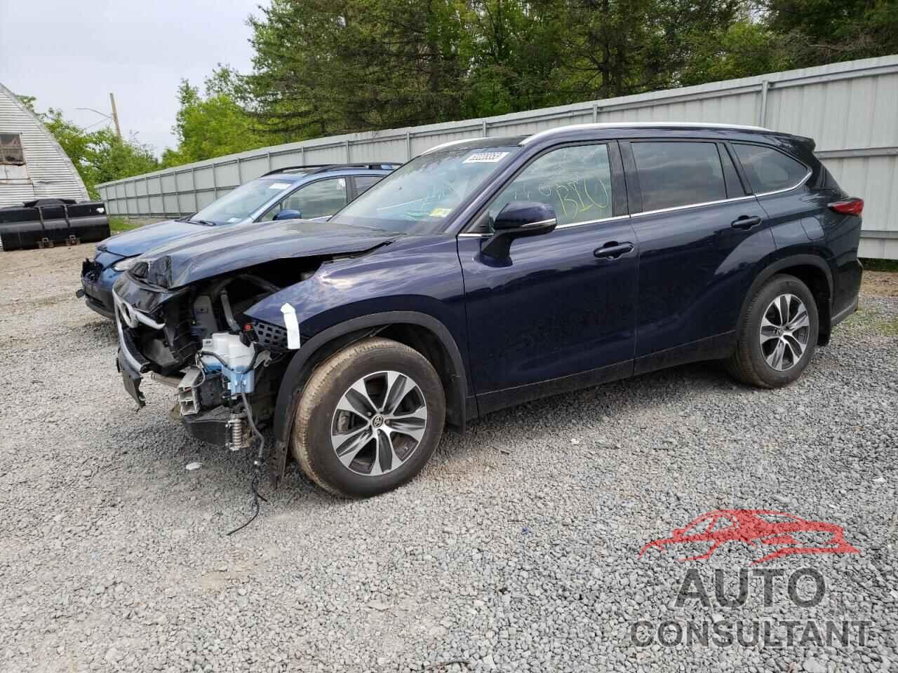 TOYOTA HIGHLANDER 2022 - 5TDGZRBH2NS247164