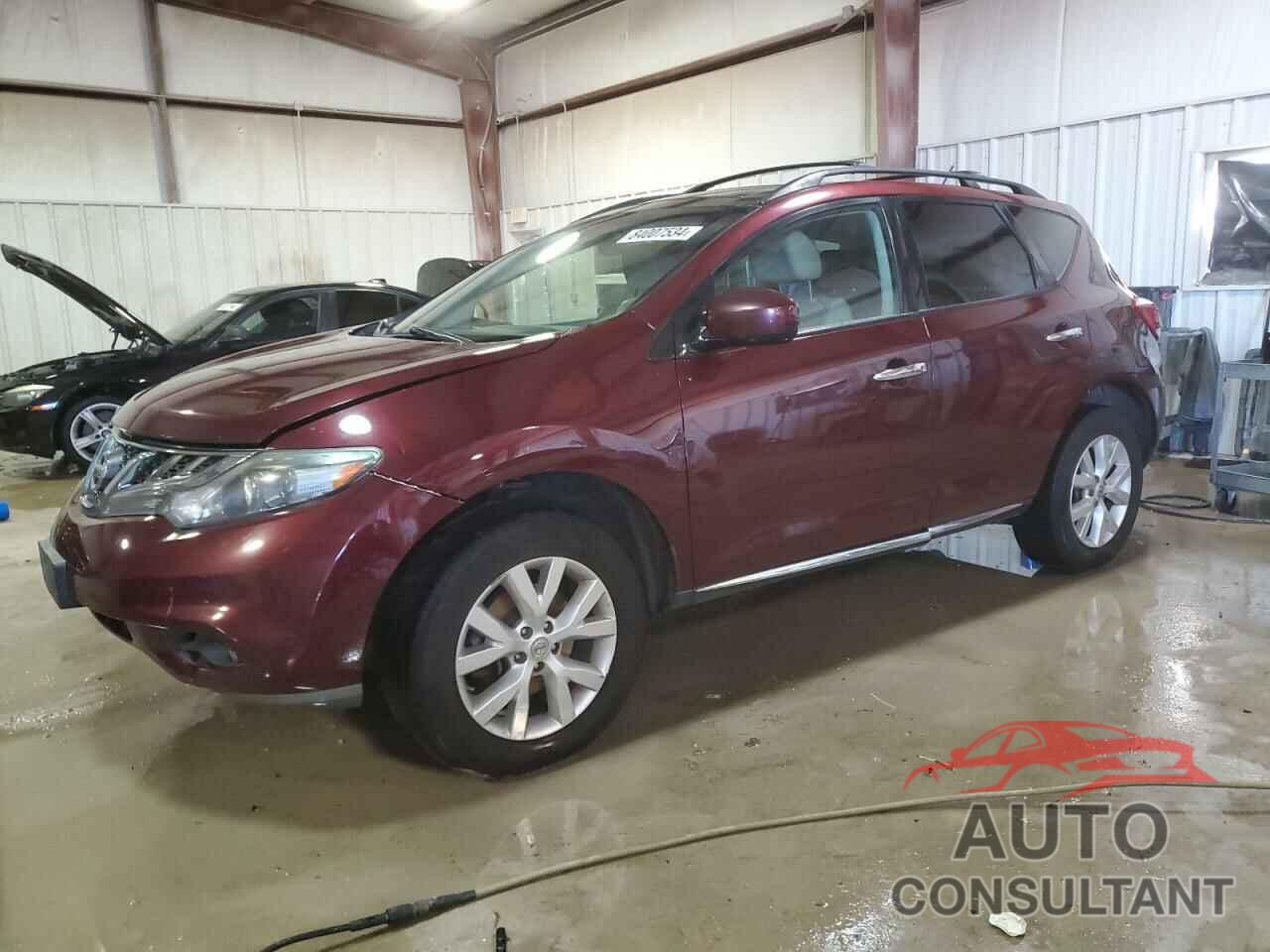 NISSAN MURANO 2012 - JN8AZ1MW7CW239727