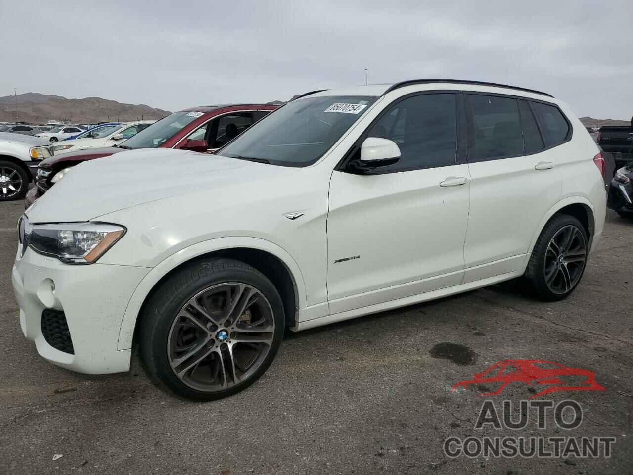 BMW X3 2016 - 5UXWX7C55G0K35976