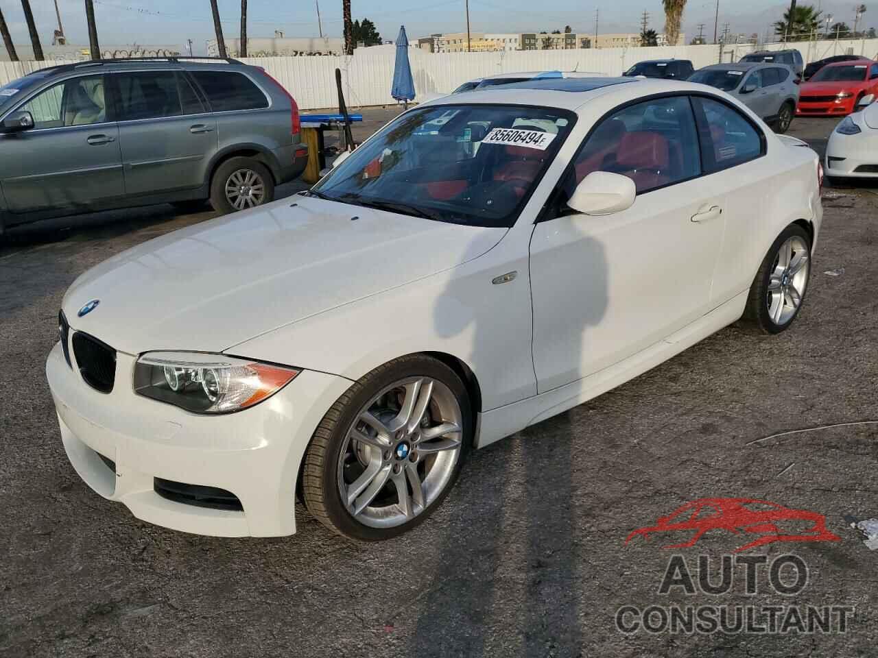 BMW 1 SERIES 2013 - WBAUC9C58DVY60514