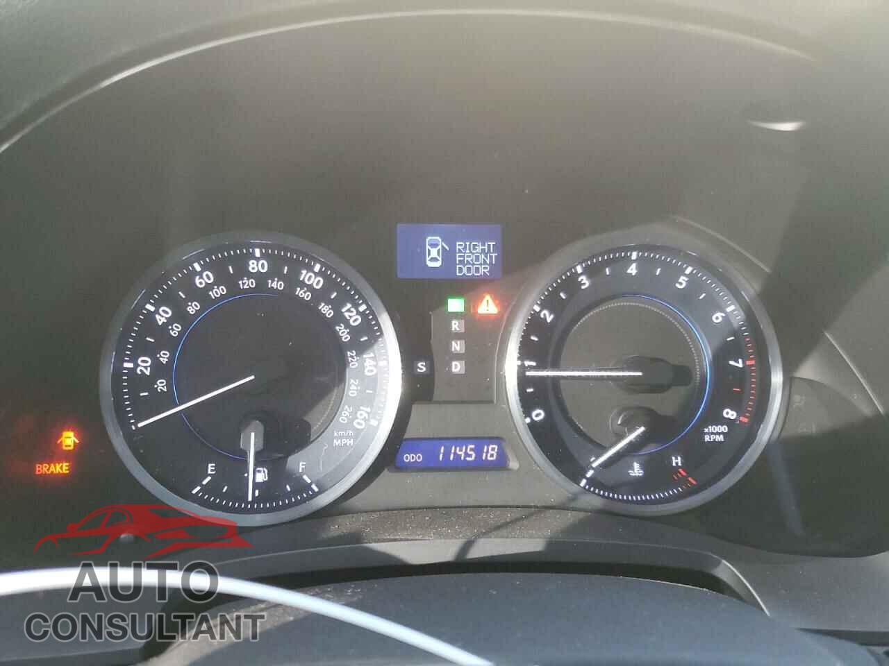 LEXUS IS 2012 - JTHCF5C25C5059458