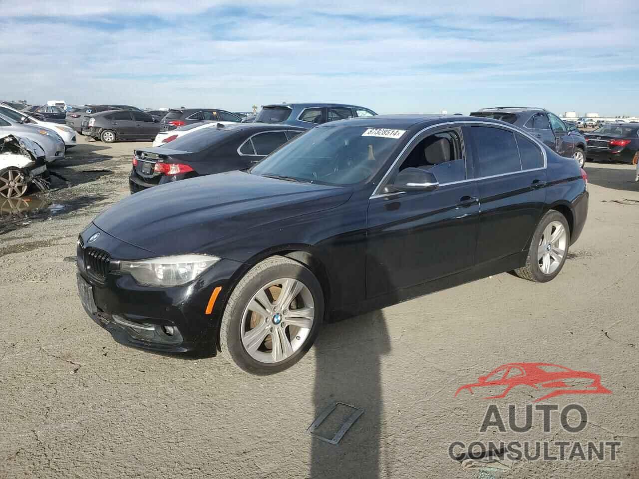 BMW 3 SERIES 2017 - WBA8B9G34HNU56449