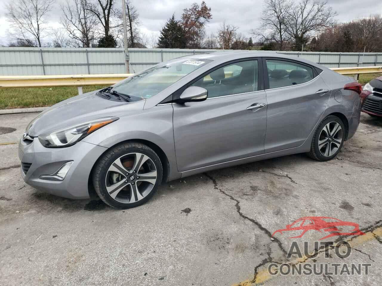 HYUNDAI ELANTRA 2014 - KMHDH4AH0EU151650