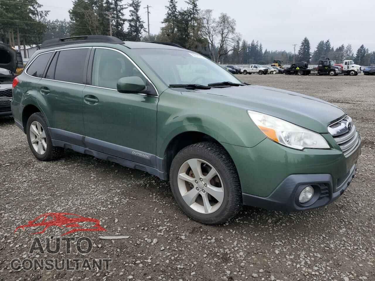 SUBARU OUTBACK 2014 - 4S4BRBDC9E3233777