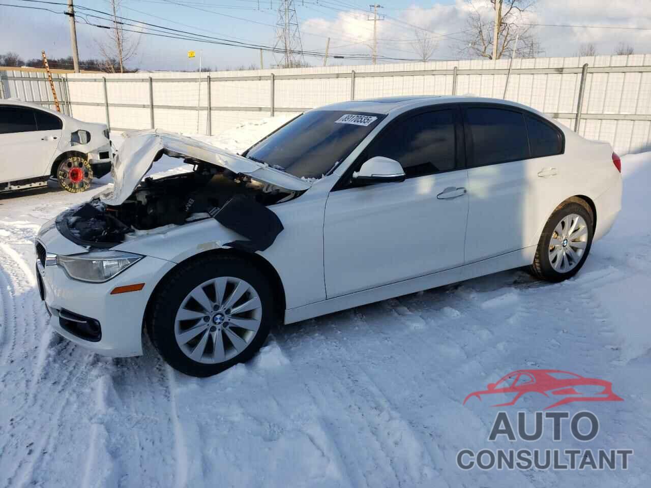 BMW 3 SERIES 2013 - WBA3B3C52DJ810114