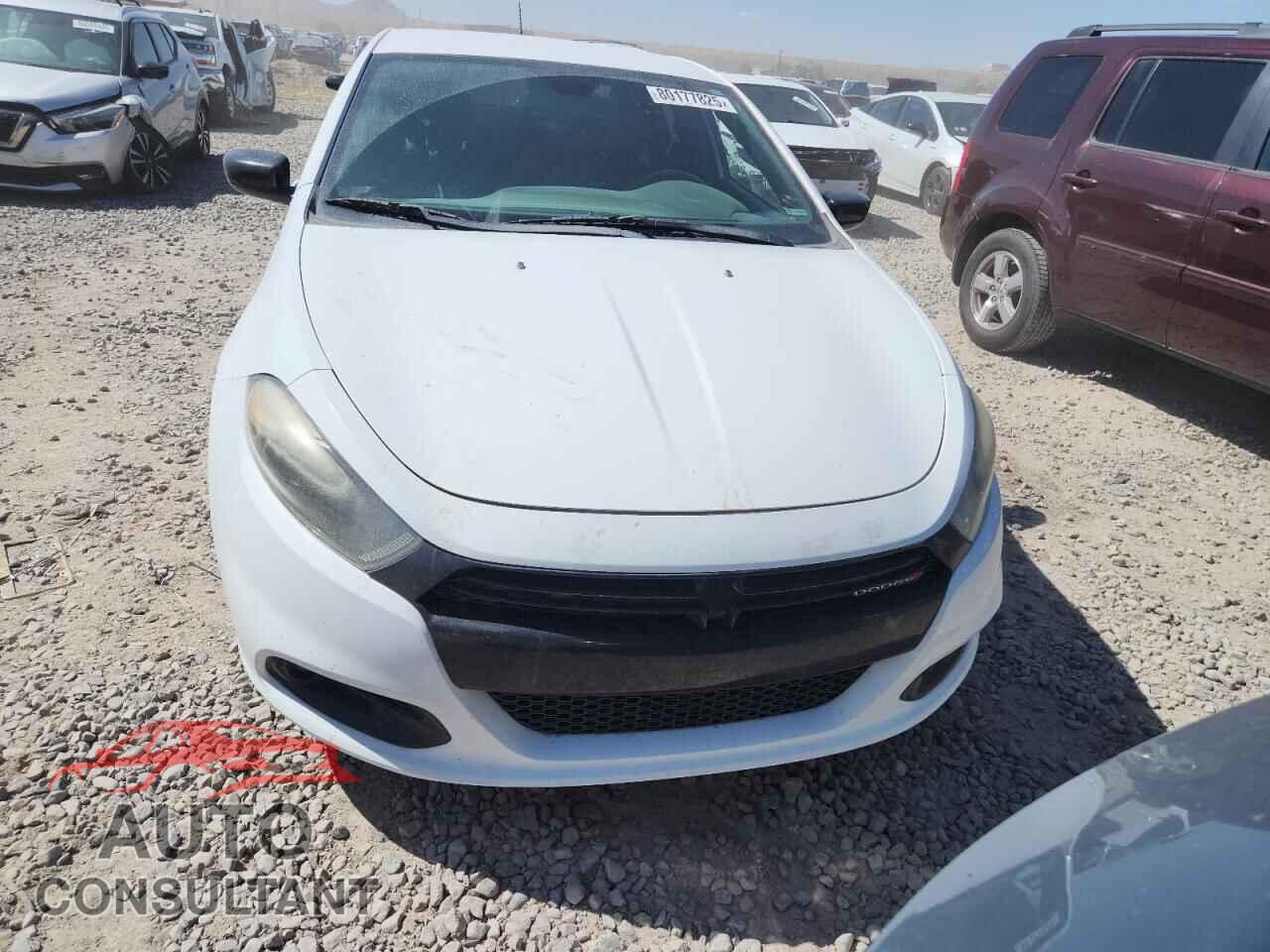 DODGE DART 2016 - 1C3CDFBB7GD540097