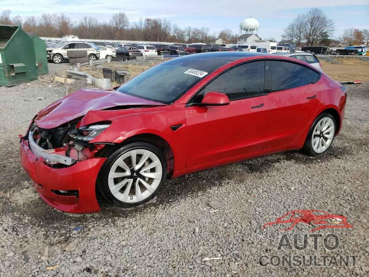 TESLA MODEL 3 2022 - 5YJ3E1EB0NF117732