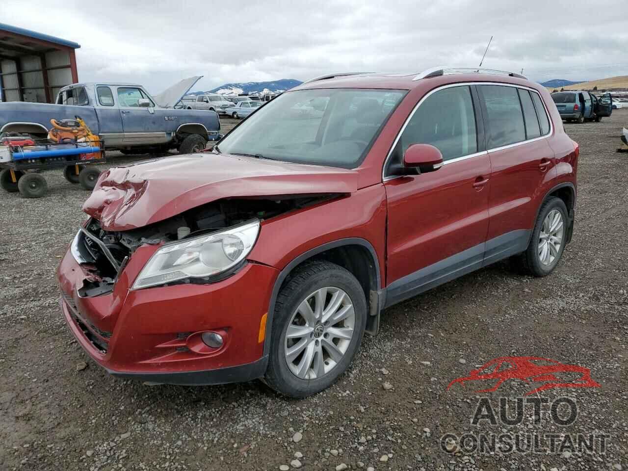 VOLKSWAGEN TIGUAN 2009 - WVGBV95N69W525332