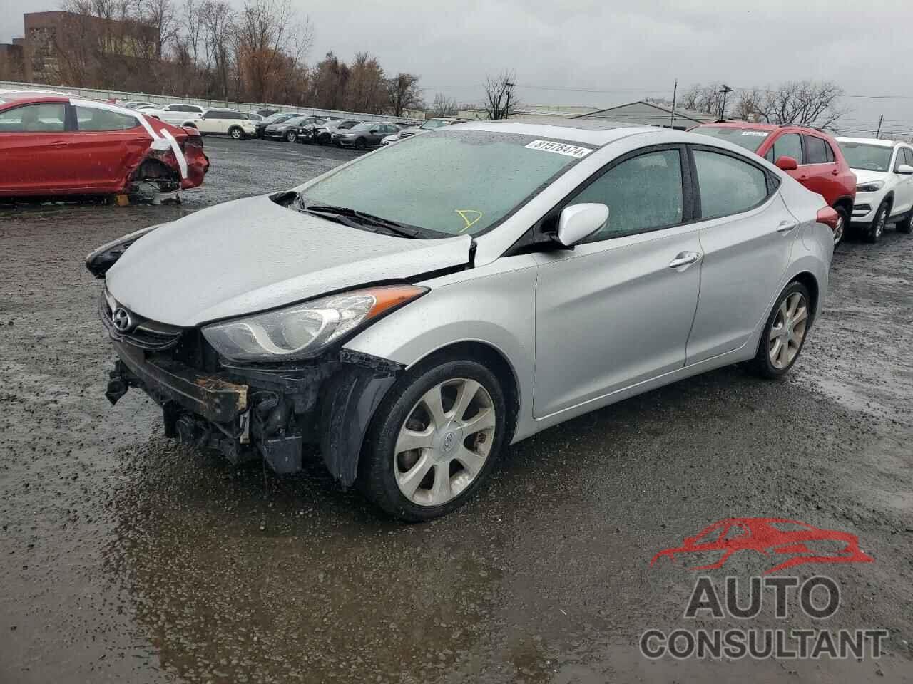 HYUNDAI ELANTRA 2013 - KMHDH4AE1DU707937