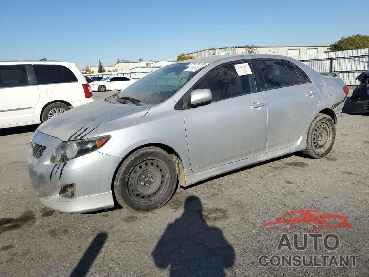 TOYOTA COROLLA 2009 - 1NXBU40E89Z086997