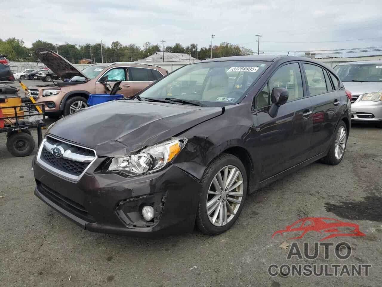SUBARU IMPREZA 2013 - JF1GPAG62D2899258