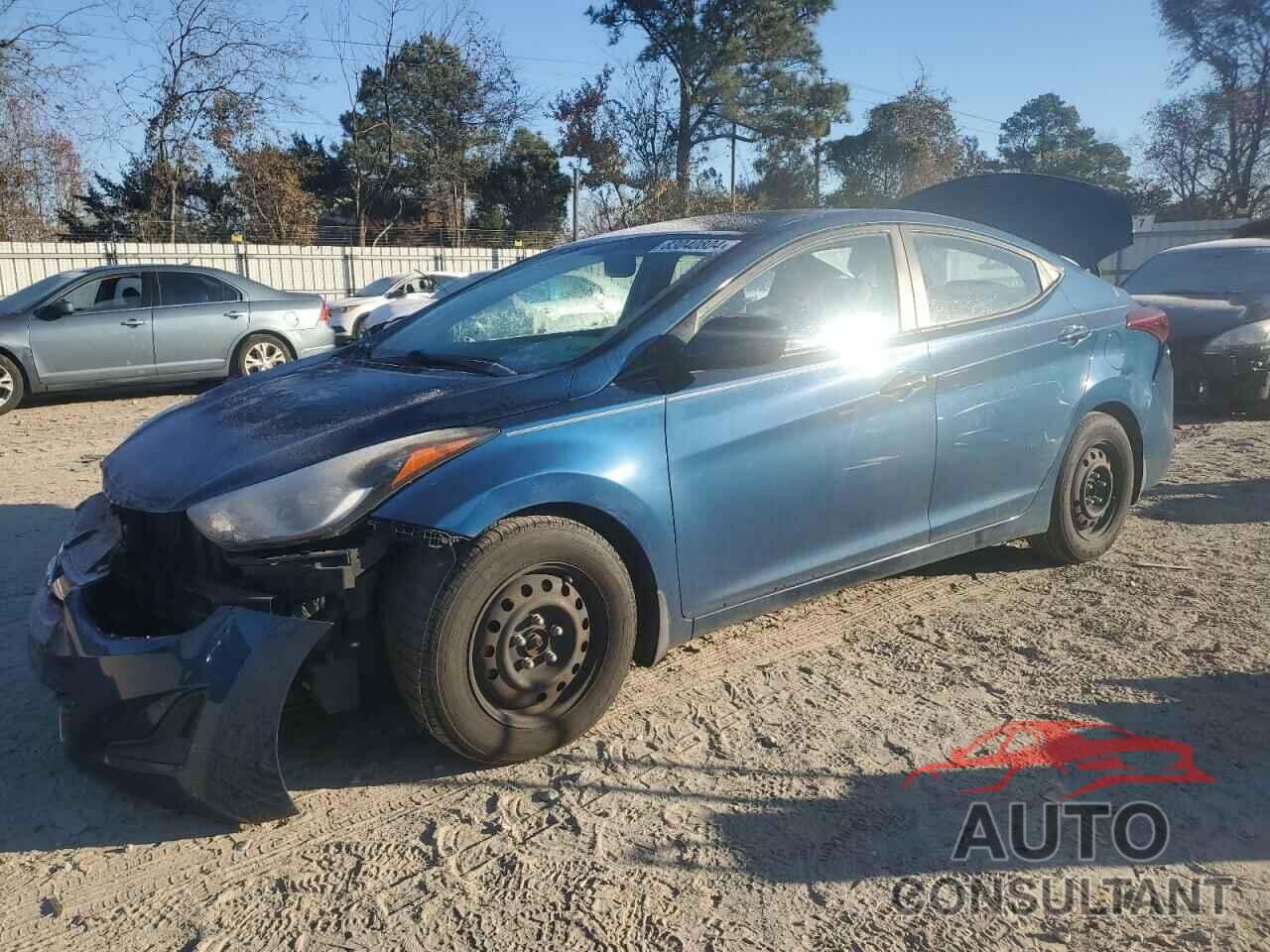 HYUNDAI ELANTRA 2016 - KMHDH4AE6GU581126