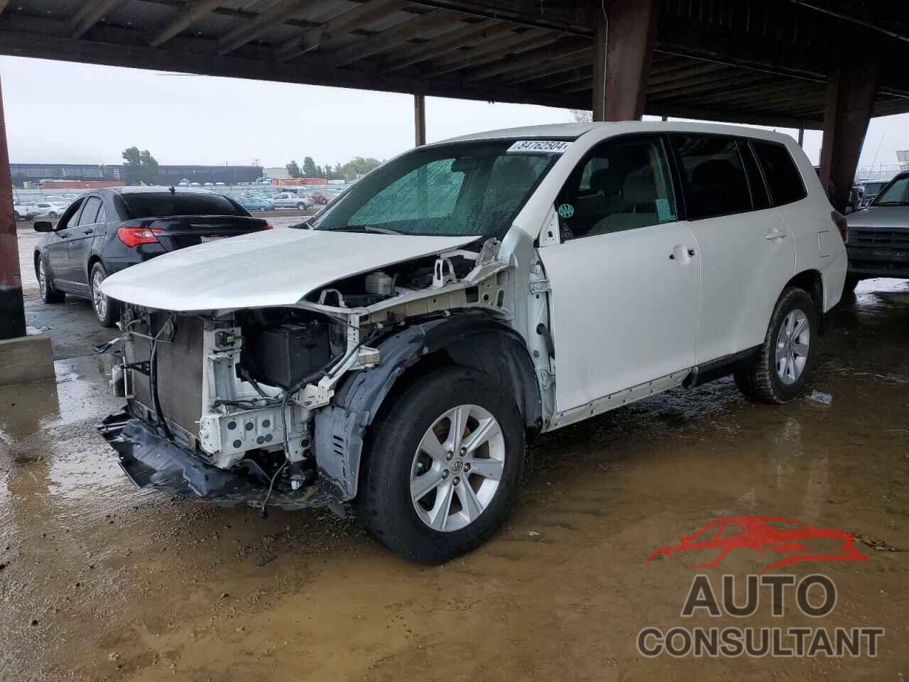 TOYOTA HIGHLANDER 2013 - 5TDZA3EH8DS040107