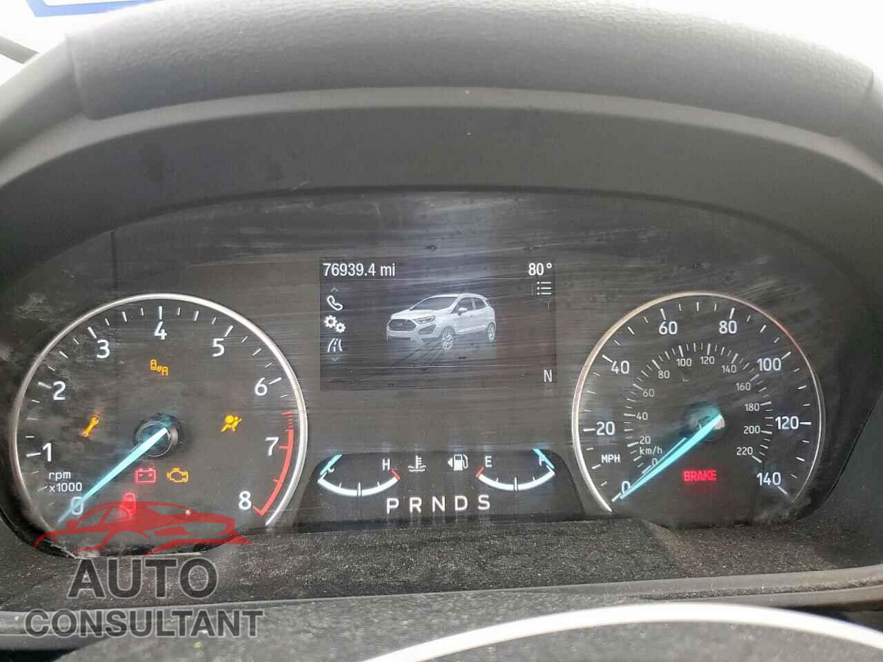 FORD ECOSPORT 2021 - MAJ6S3KLXMC400512