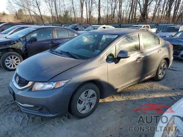 HONDA CIVIC 2013 - 19XFB2F52DE240750