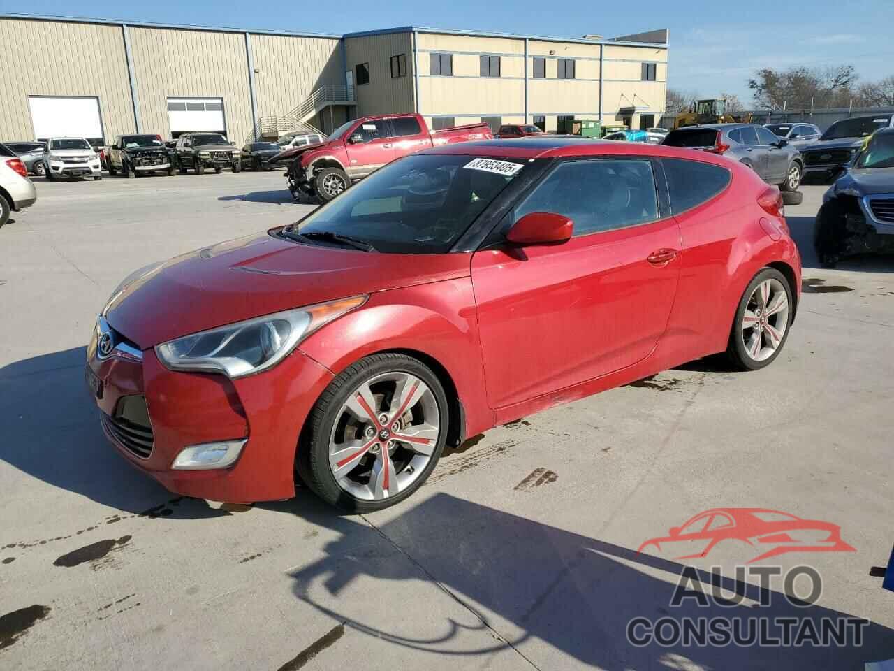 HYUNDAI VELOSTER 2012 - KMHTC6AD4CU048134