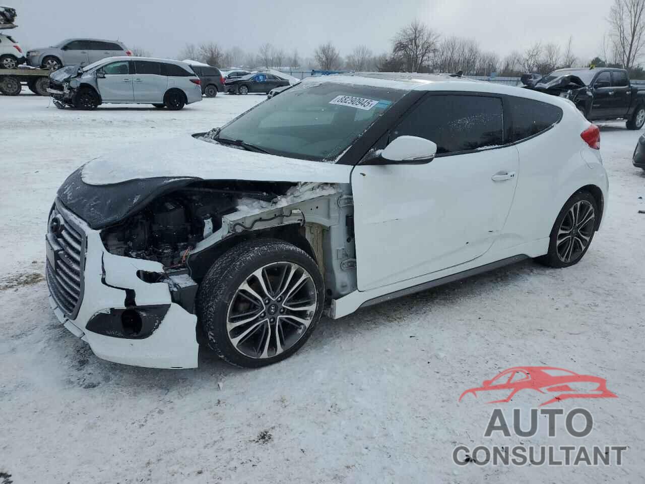 HYUNDAI VELOSTER 2017 - KMHTC6AE2HU305906