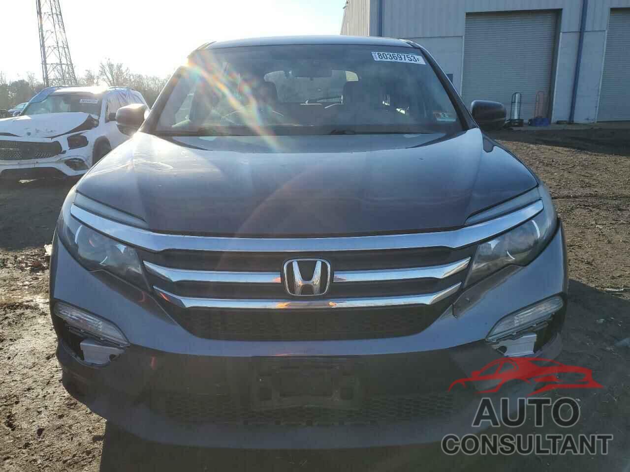 HONDA PILOT 2017 - 5FNYF6H17HB014086