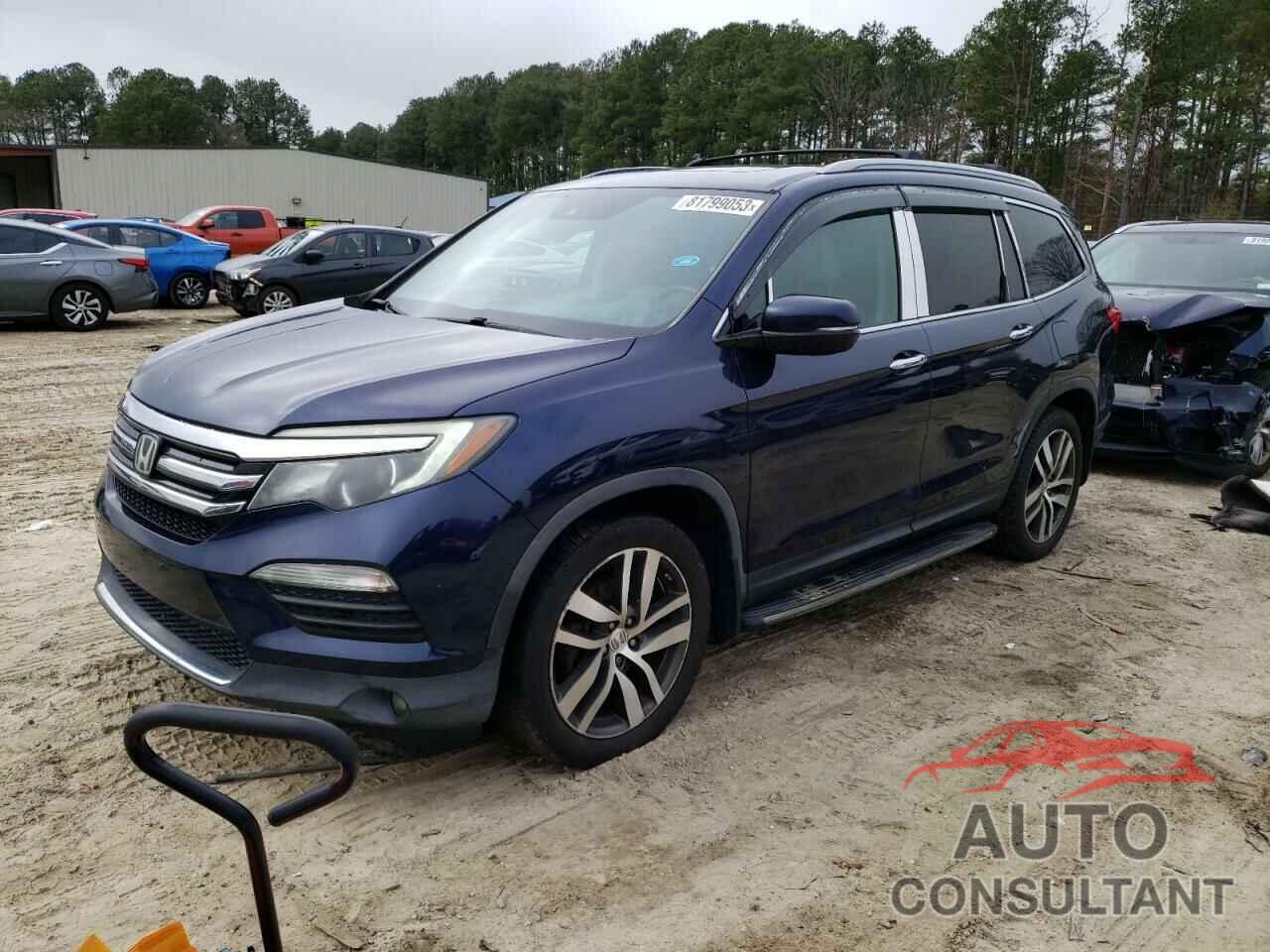 HONDA PILOT 2016 - 5FNYF6H93GB027275