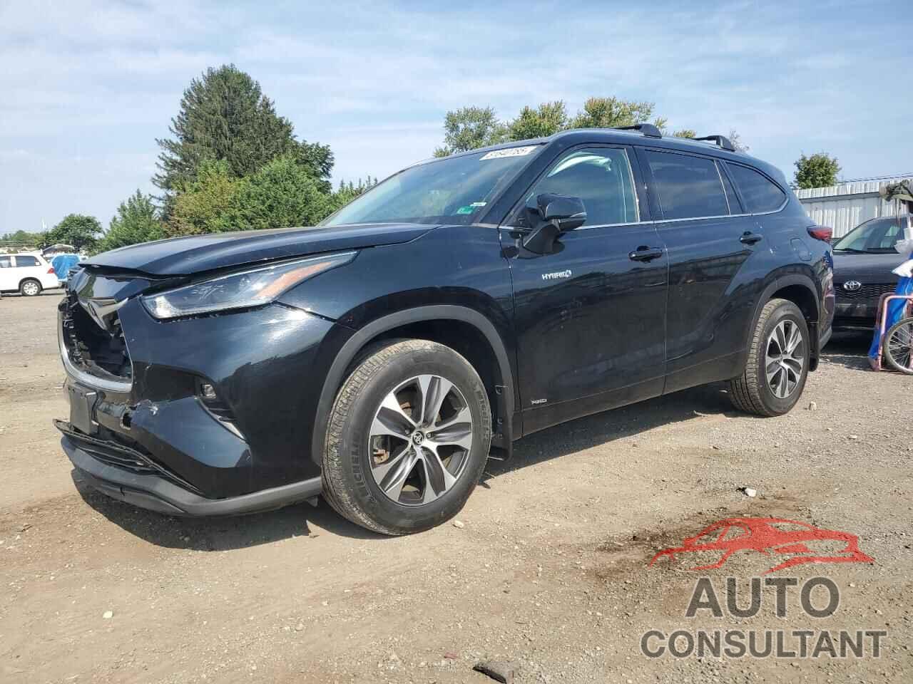 TOYOTA HIGHLANDER 2021 - 5TDHBRCH2MS515149