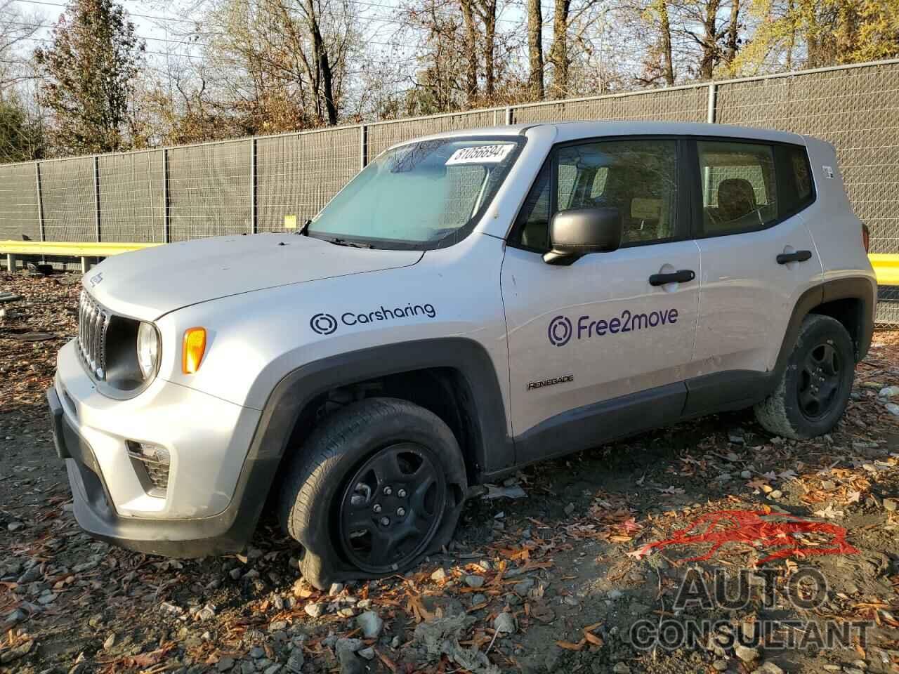 JEEP RENEGADE 2021 - ZACNJDAB1MPN21350