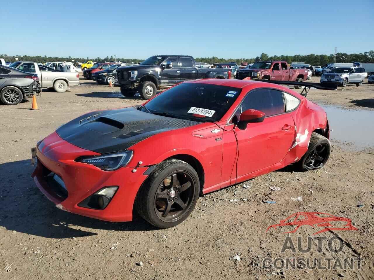 TOYOTA SCION 2016 - JF1ZNAA14G8704967