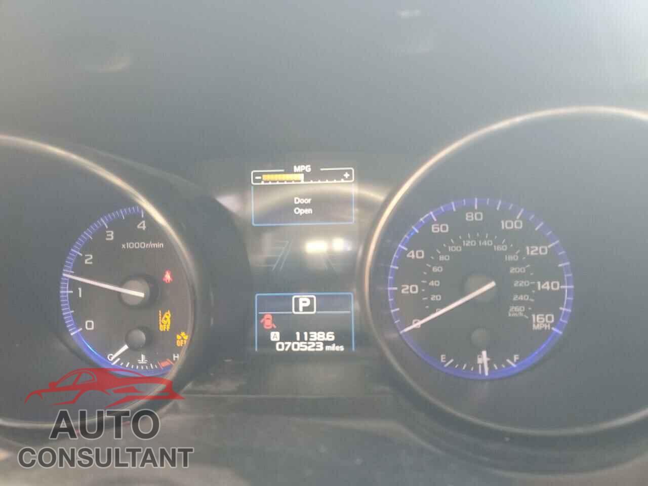 SUBARU OUTBACK 2017 - 4S4BSETC2H3327978