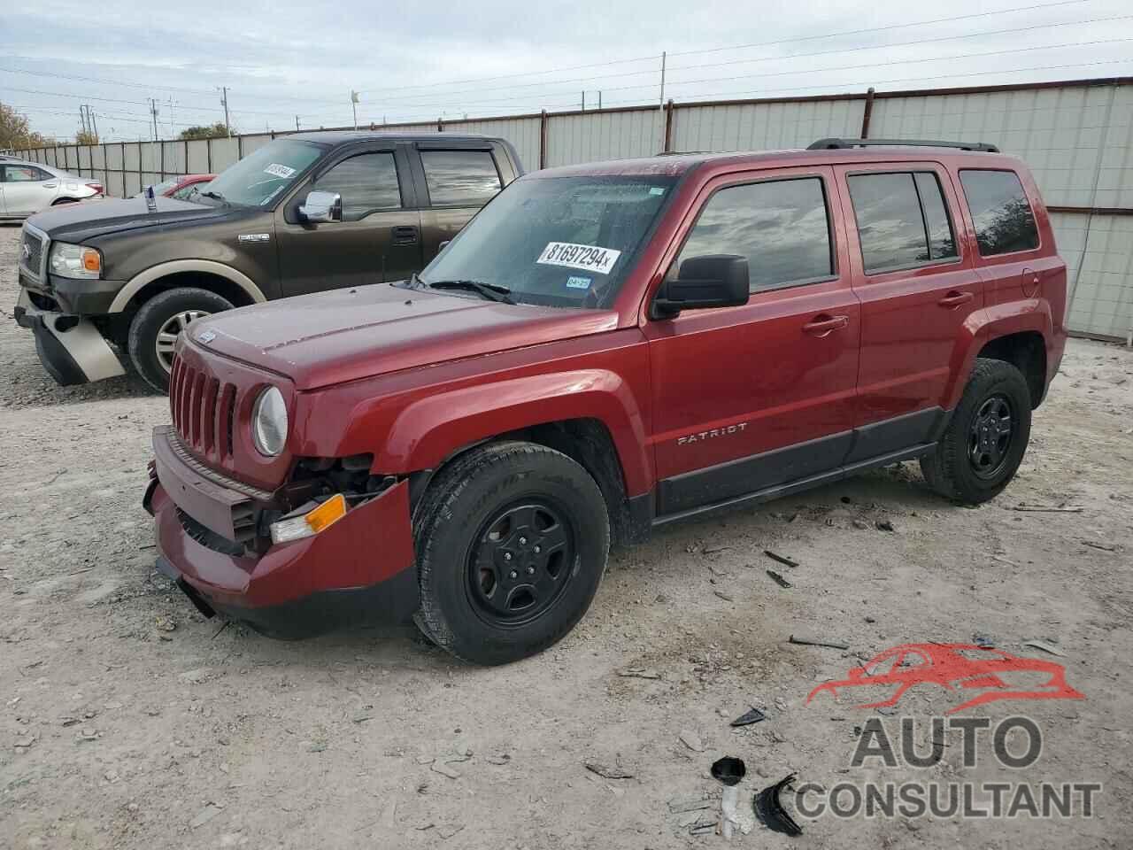 JEEP PATRIOT 2017 - 1C4NJPBBXHD166508