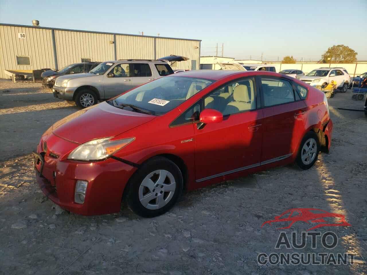 TOYOTA PRIUS 2011 - JTDKN3DU0B0284287