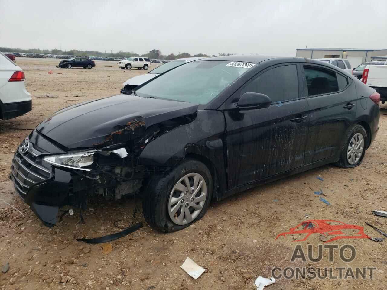 HYUNDAI ELANTRA 2019 - KMHD74LFXKU756155