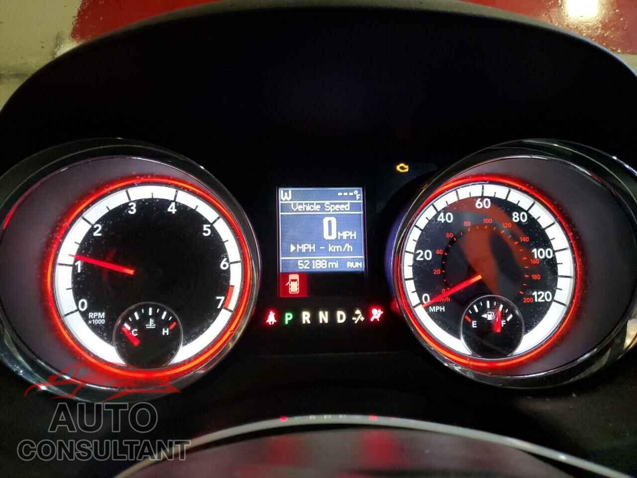 DODGE CARAVAN 2016 - 2C4RDGEG9GR275389