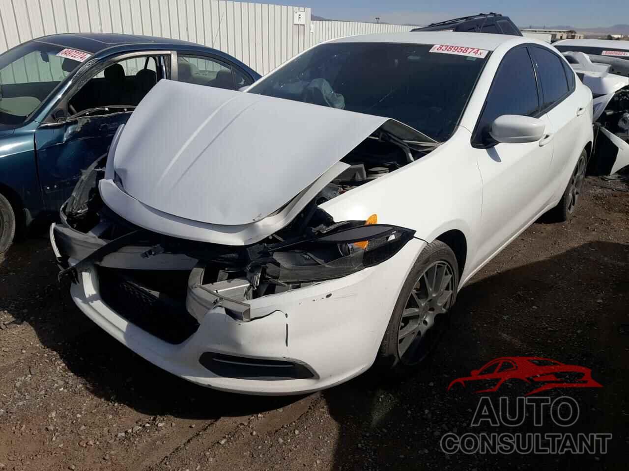 DODGE DART 2016 - 1C3CDFAA2GD682298