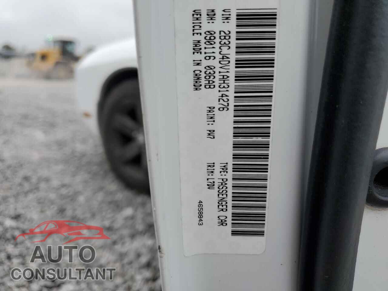 DODGE CHALLENGER 2010 - 2B3CJ4DV1AH314276