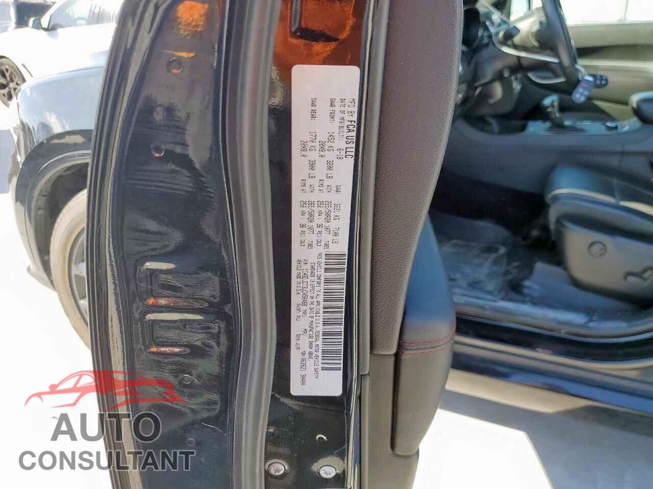 DODGE DURANGO 2018 - 1C4SDJCT3JC456468