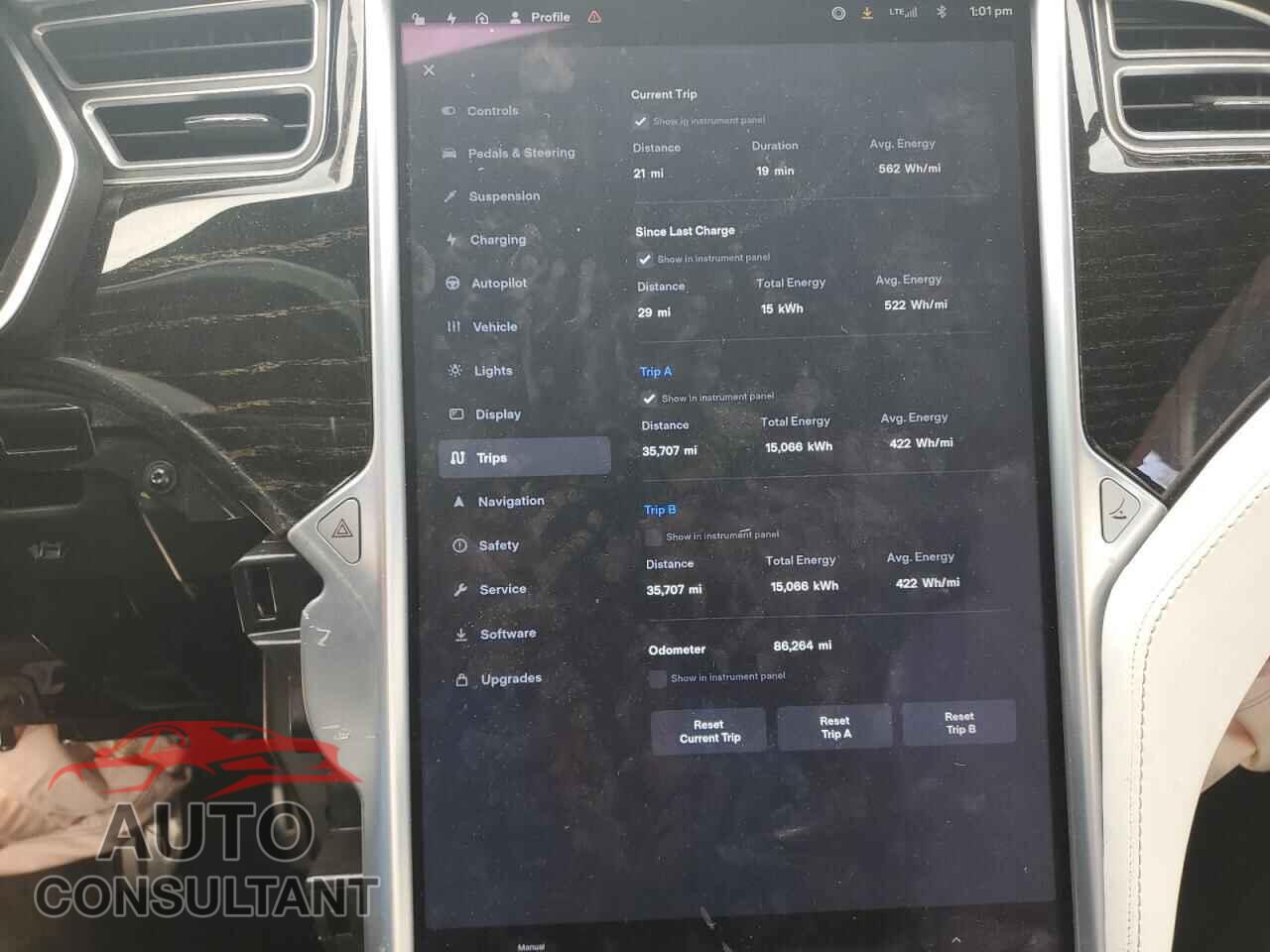 TESLA MODEL S 2017 - 5YJSA1E43HF217014
