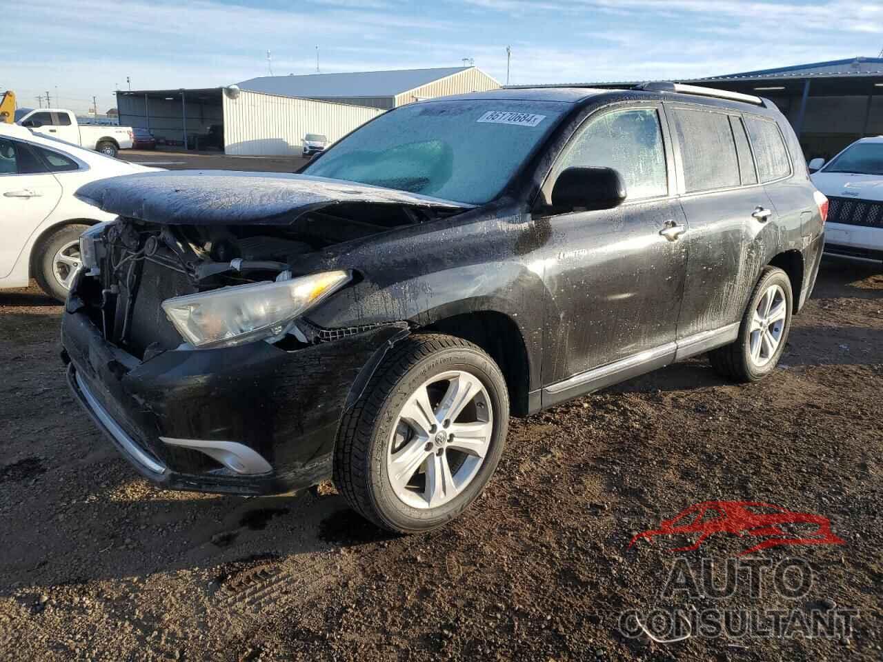 TOYOTA HIGHLANDER 2013 - 5TDDK3EH4DS264093