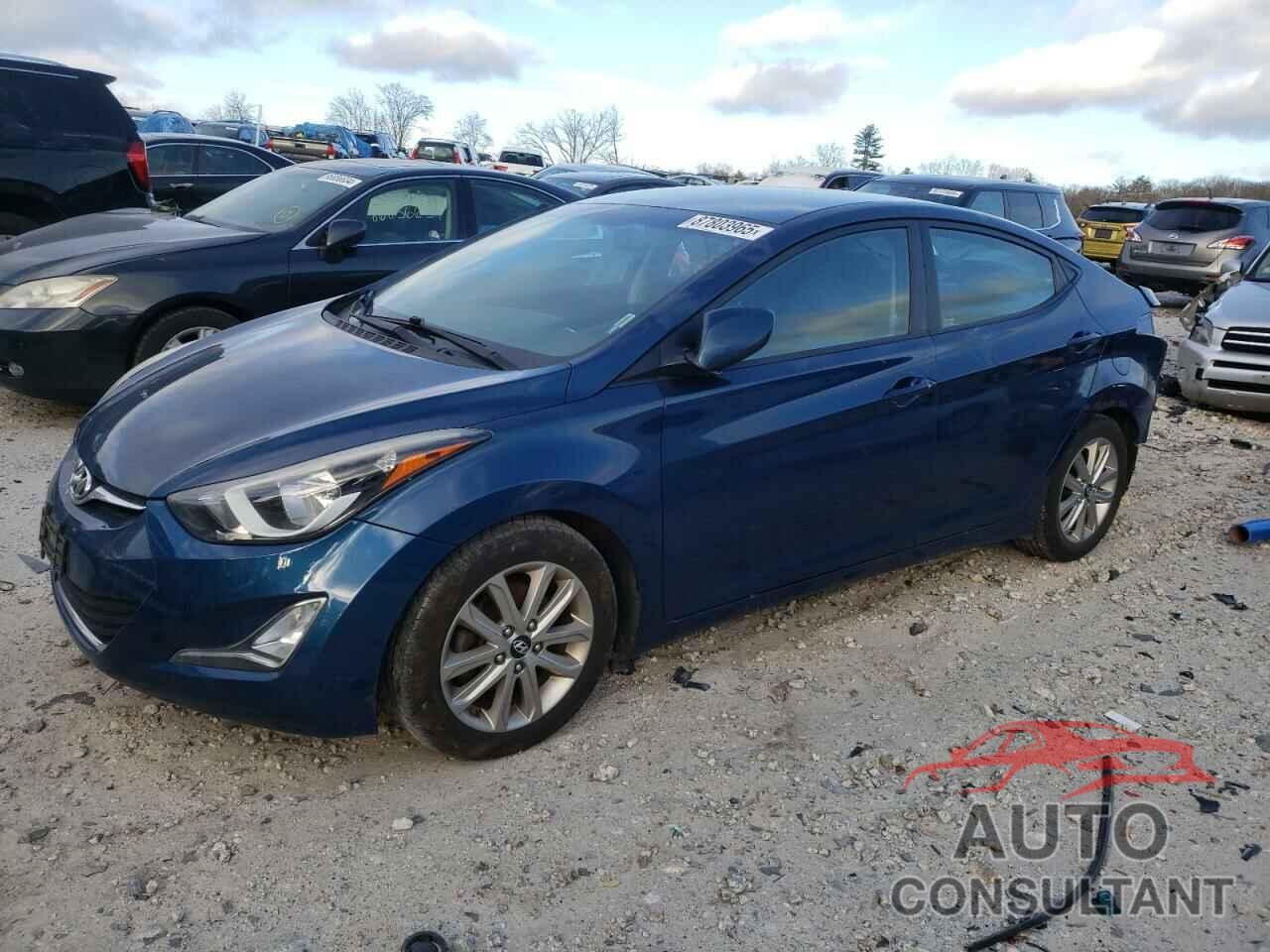 HYUNDAI ELANTRA 2015 - KMHDH4AE4FU223490