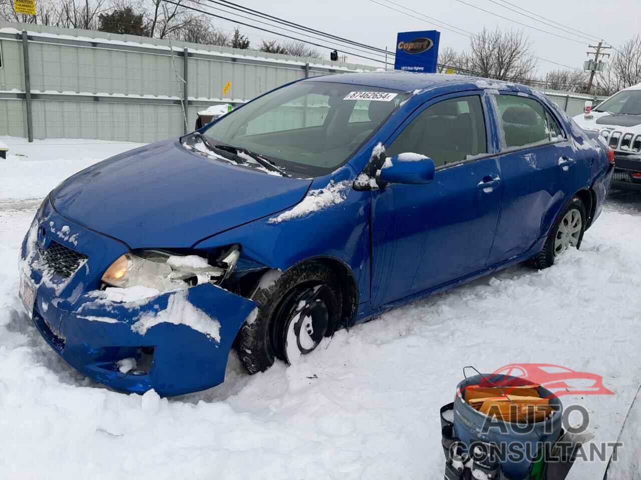 TOYOTA COROLLA 2009 - 2T1BU40E89C146245