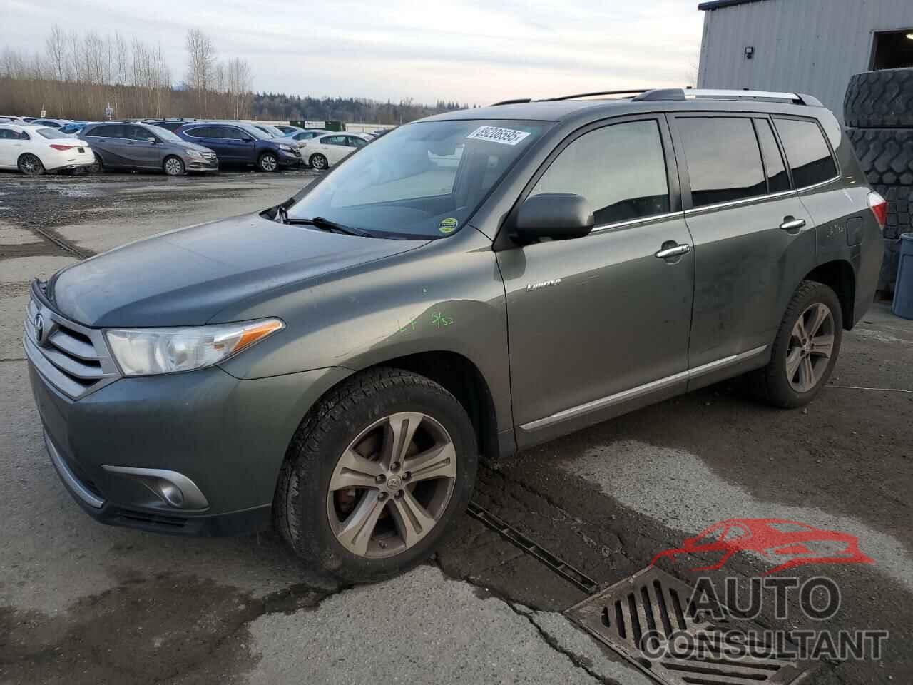 TOYOTA HIGHLANDER 2013 - 5TDDK3EH2DS206516