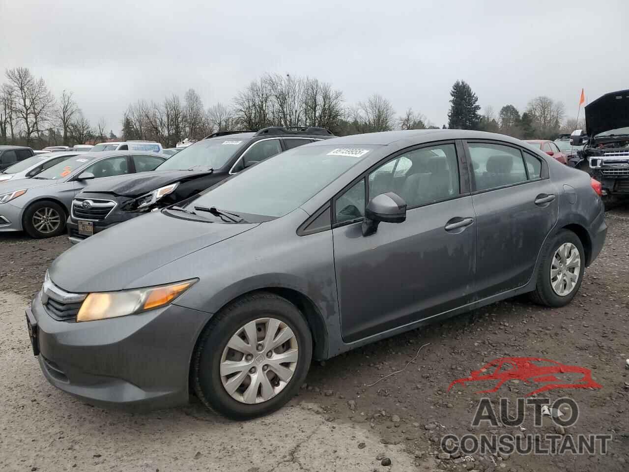 HONDA CIVIC 2012 - 19XFB2F57CE389413