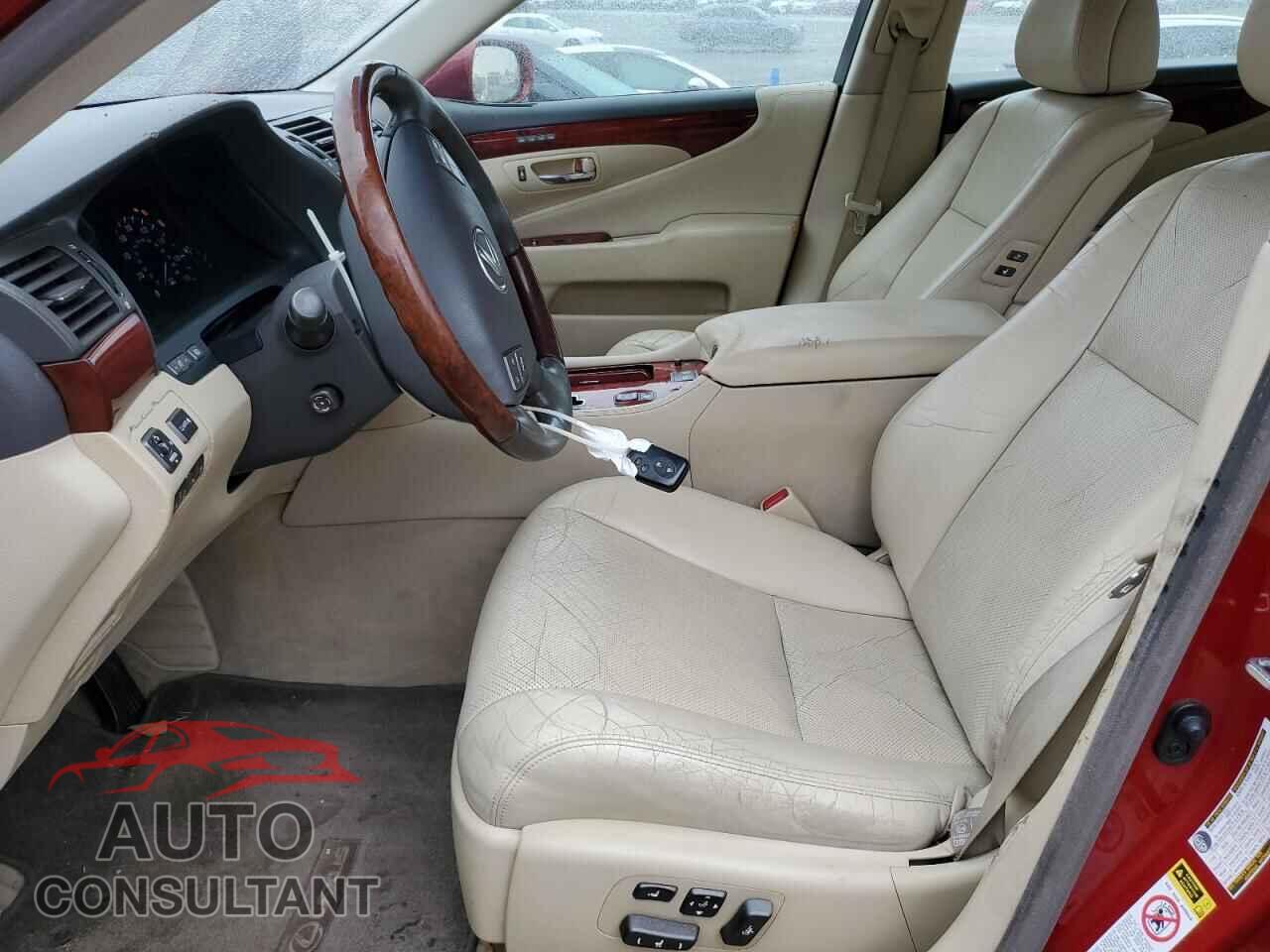LEXUS LS460 2011 - JTHBL5EF5B5102702