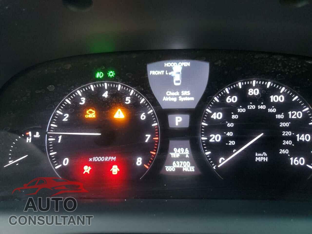 LEXUS LS460 2012 - JTHCL5EF0C5014288